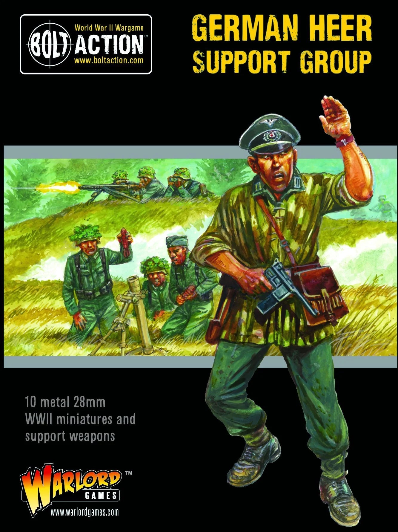 Bolt Action: German Heer Support Group - Brazos Valley Hobby & Games