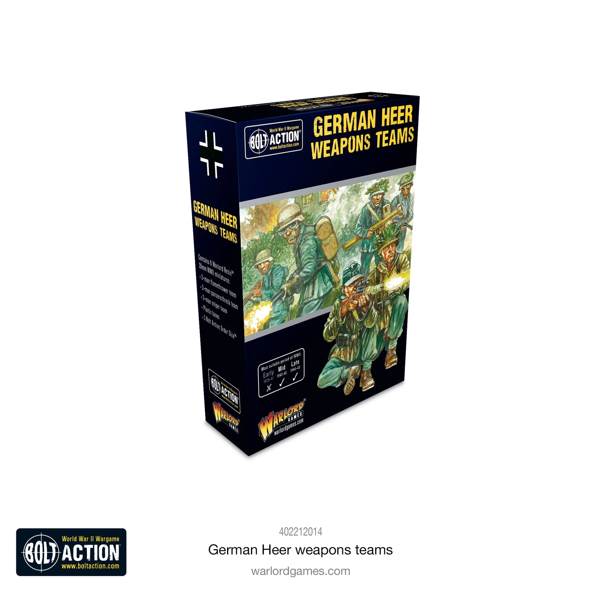 Bolt Action: German Heer Weapons Teams - Brazos Valley Hobby & Games