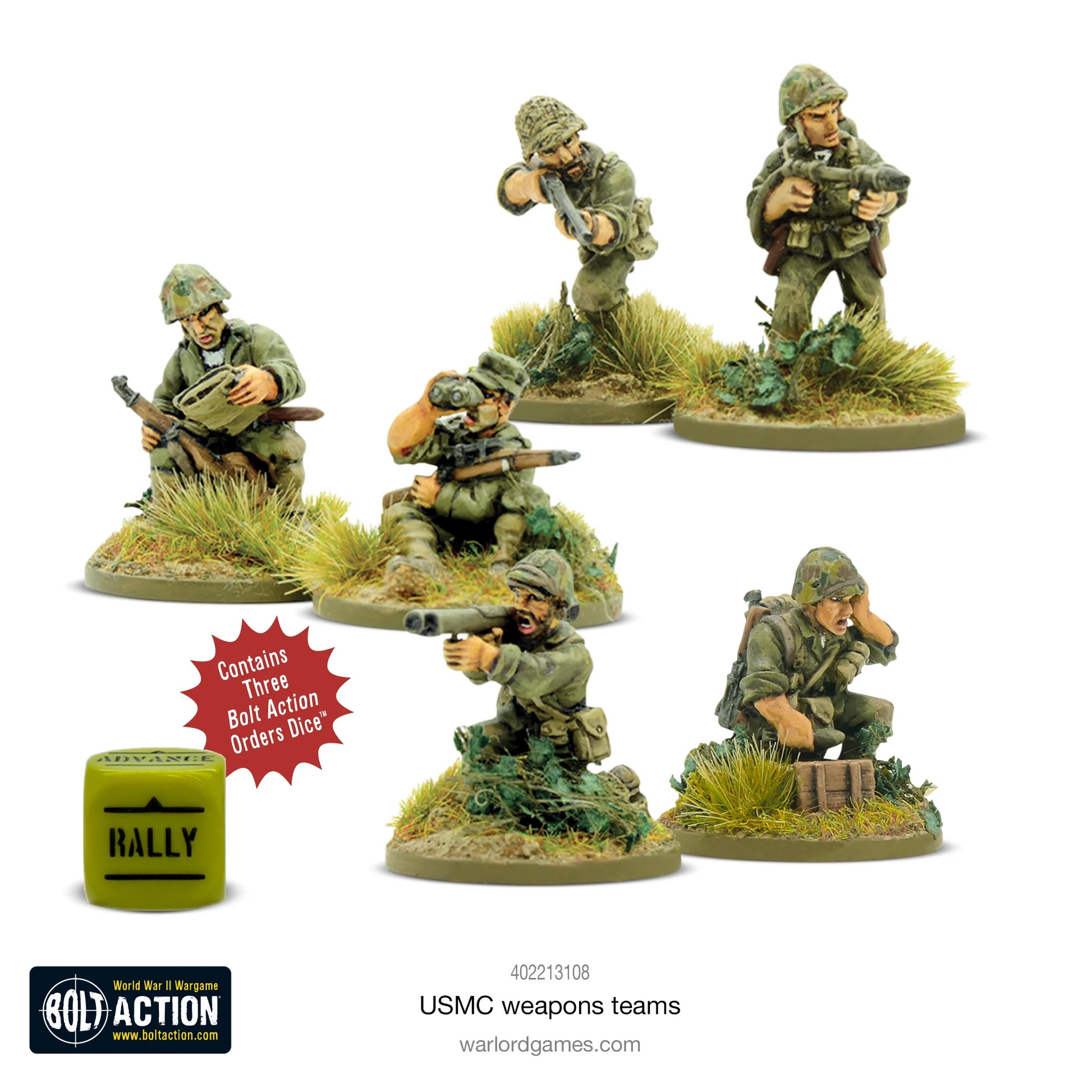 Bolt Action: USMC Weapons Teams - Brazos Valley Hobby & Games