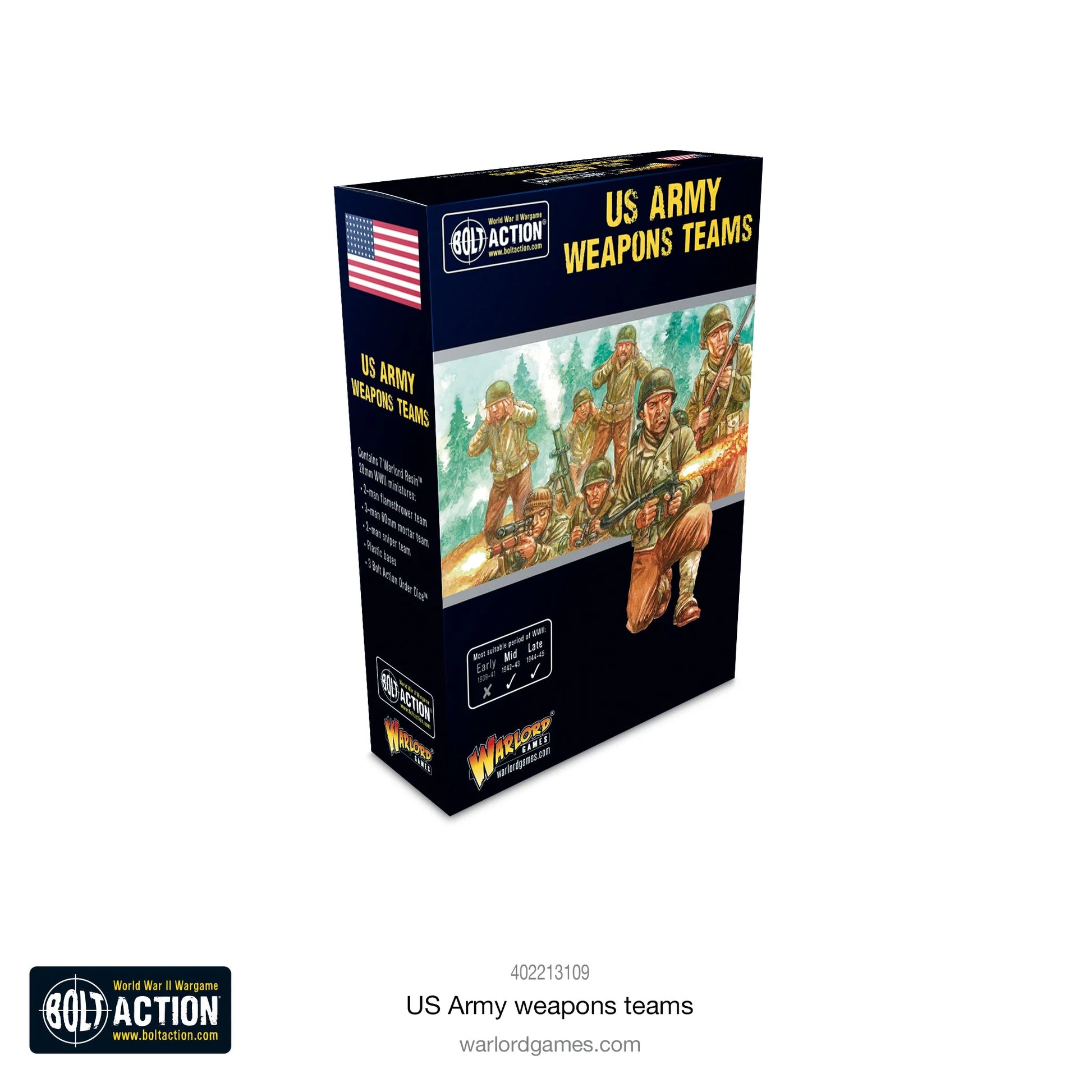 Bolt Action: US Army Weapons Teams - Brazos Valley Hobby & Games