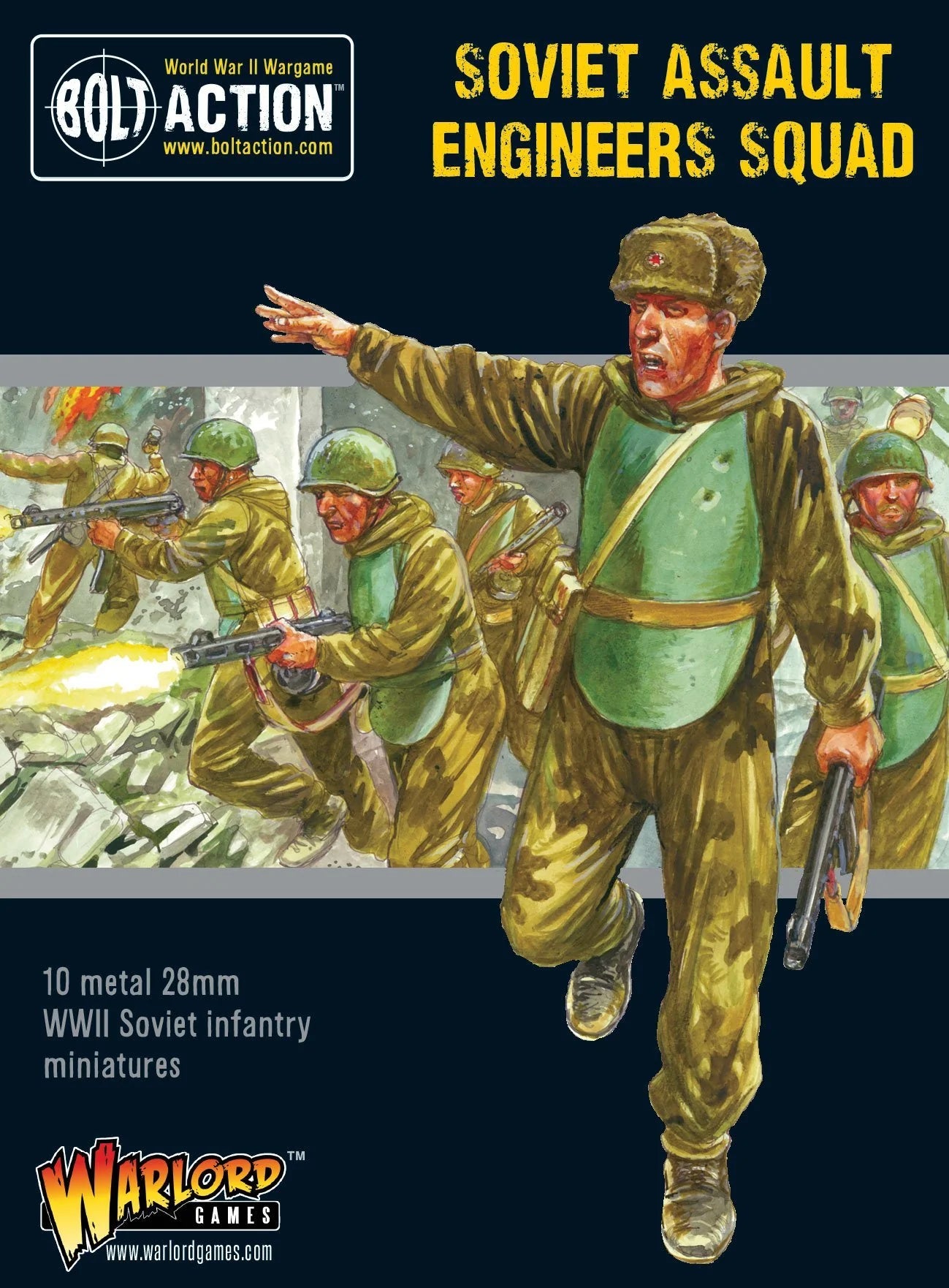 Bolt Action: Soviet Assault Engineers Squad - Brazos Valley Hobby & Games