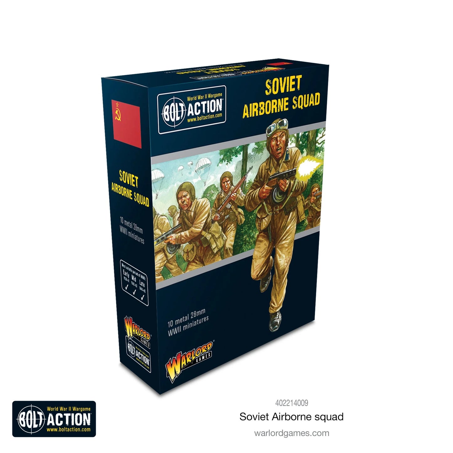 Bolt Action: Soviet Airborne Squad - Brazos Valley Hobby & Games