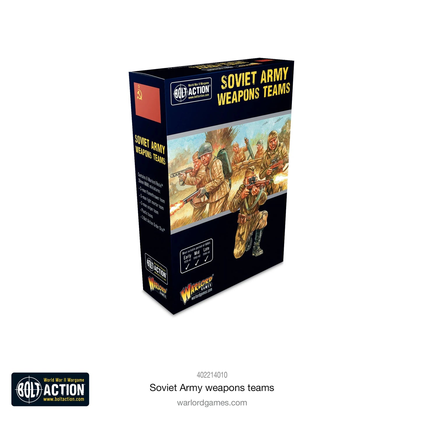 Bolt Action: Soviet Army Weapons Teams - Brazos Valley Hobby & Games