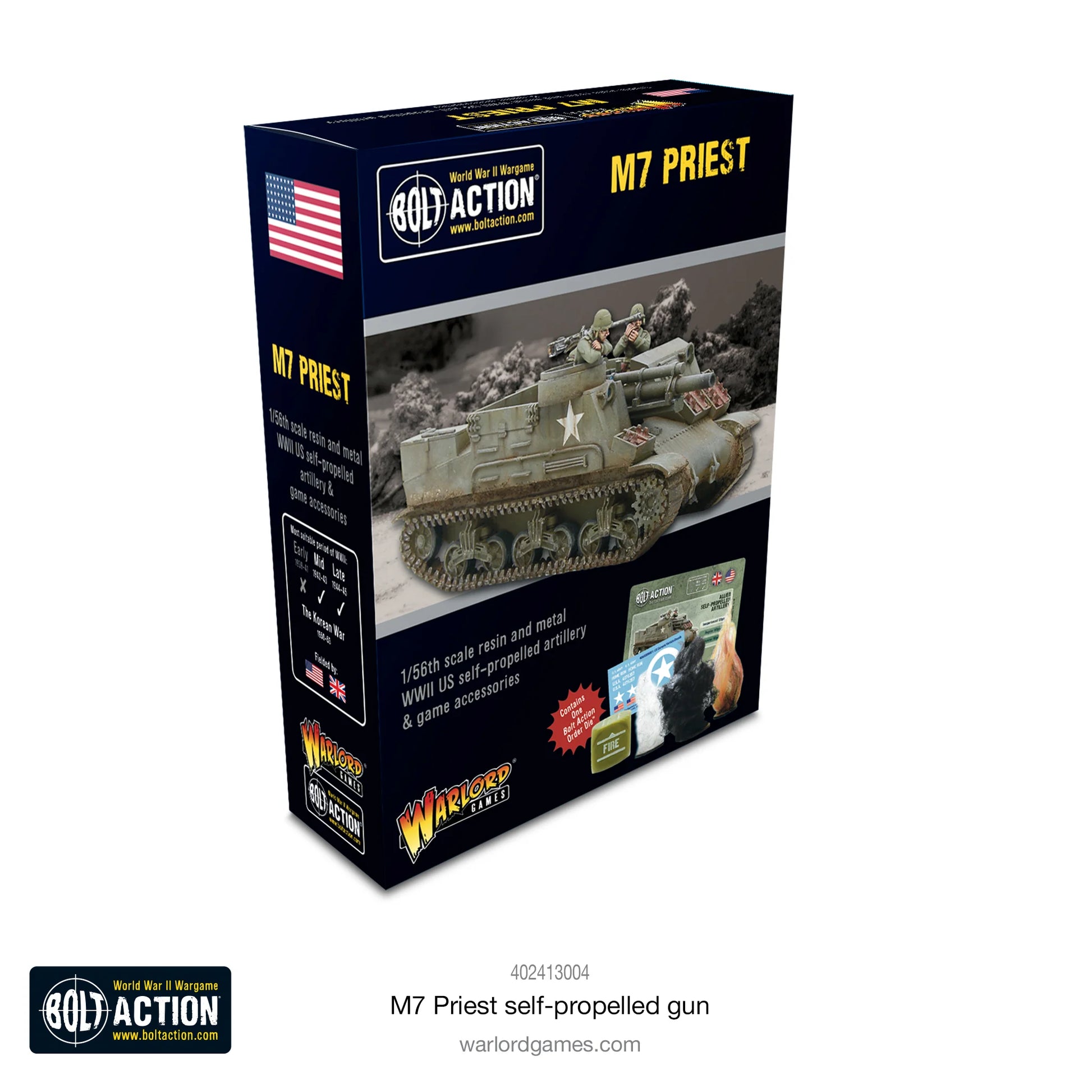 Bolt Action: M7 Priest Self-Propelled Gun - Brazos Valley Hobby & Games