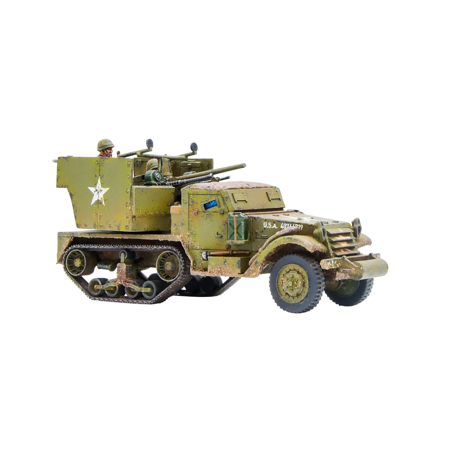 Multiple Gun holder motor carriage USA.