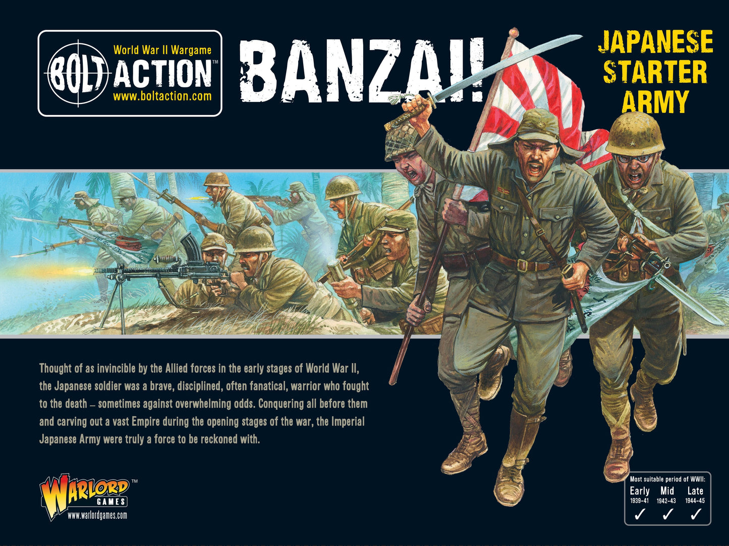 Bolt Action: Banzai! Japanese Starter Army - Brazos Valley Hobby & Games