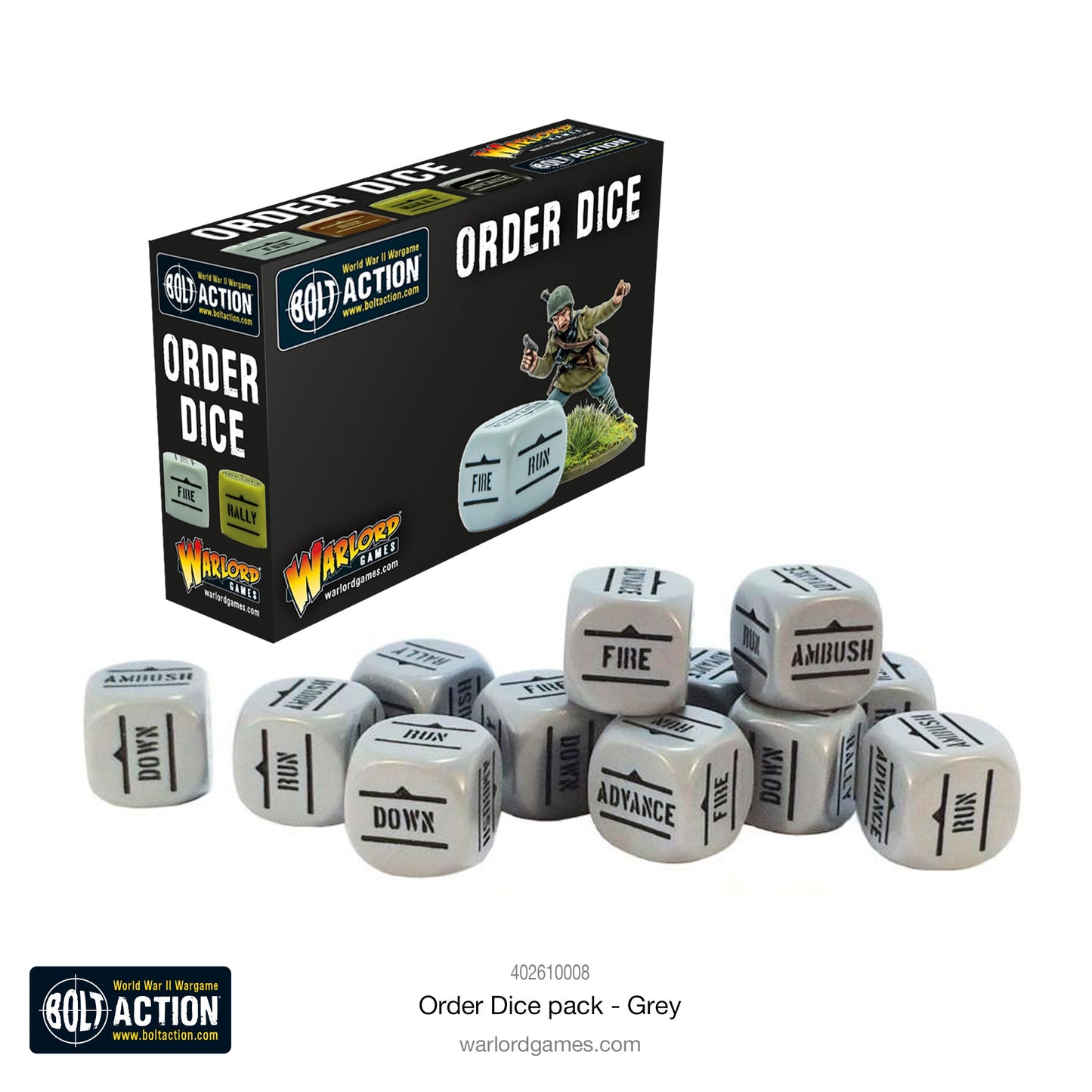 Bolt Action: Order Dice - Brazos Valley Hobby & Games