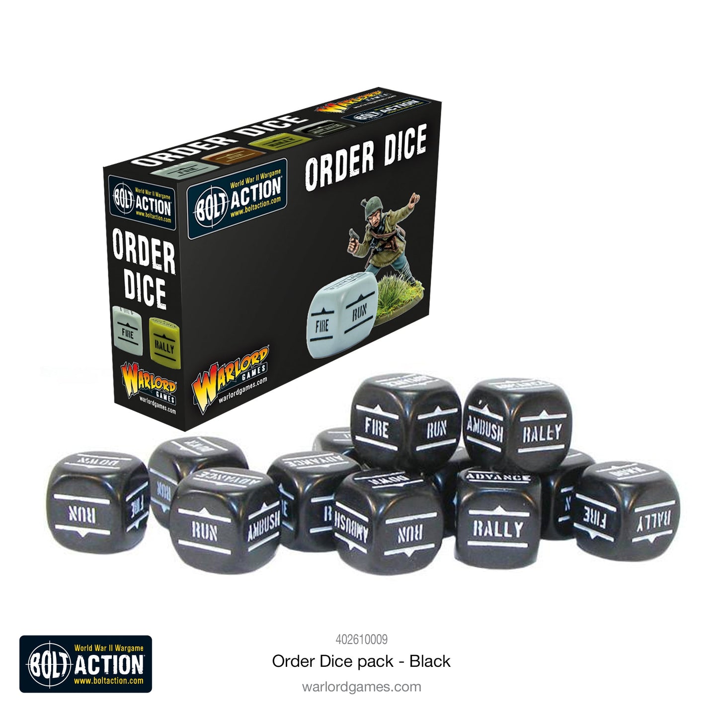 Bolt Action: Order Dice - Brazos Valley Hobby & Games