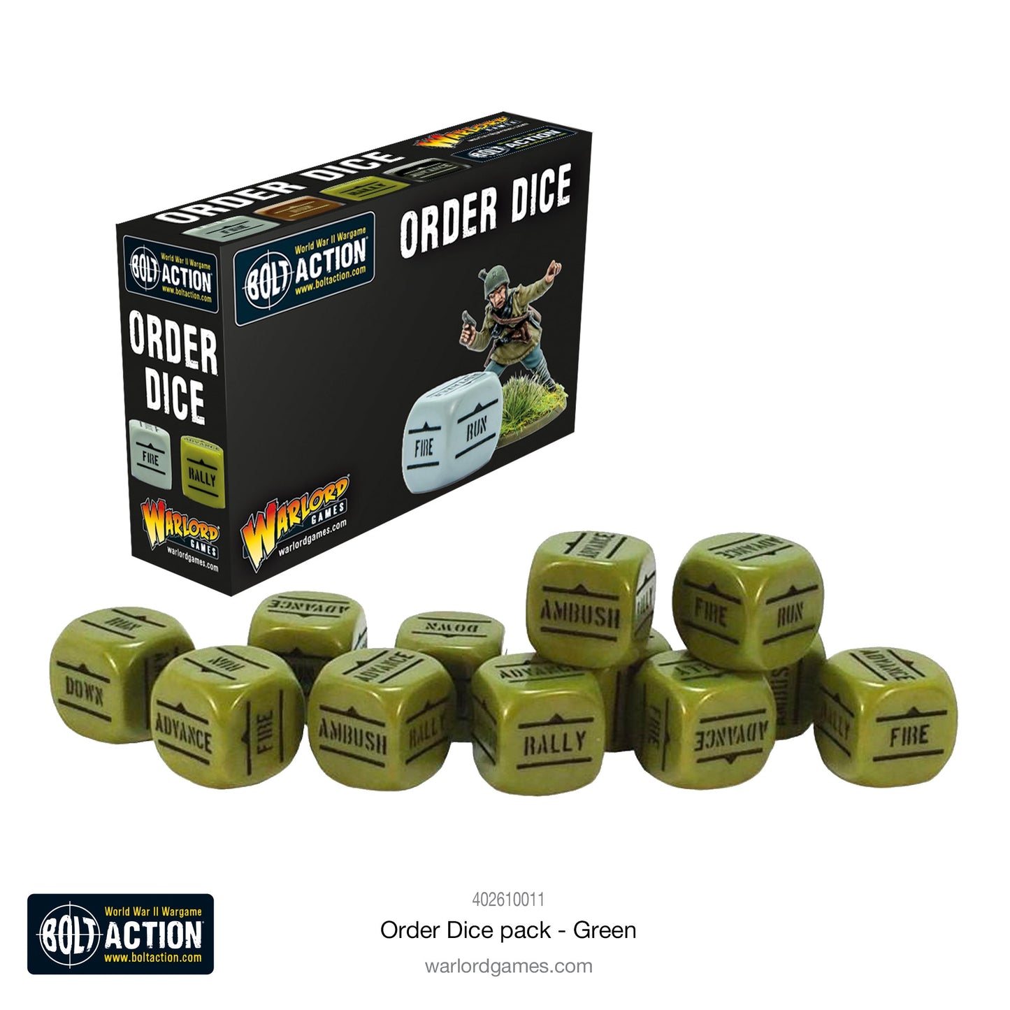 Bolt Action: Order Dice - Brazos Valley Hobby & Games