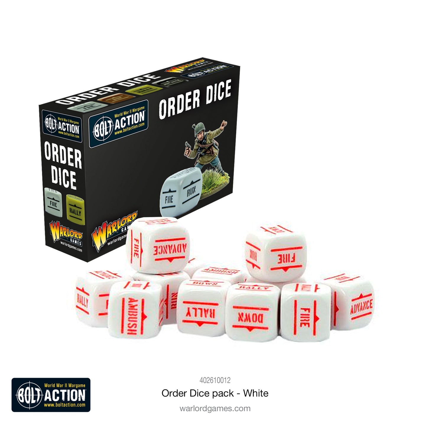 Bolt Action: Order Dice - Brazos Valley Hobby & Games