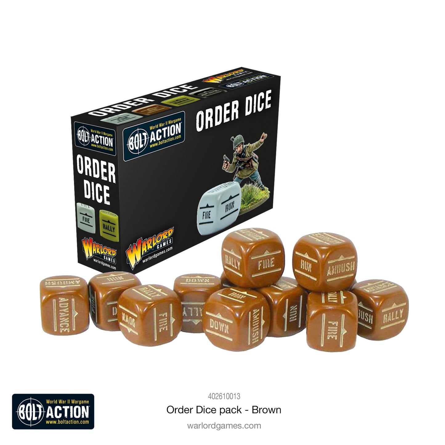 Bolt Action: Order Dice - Brazos Valley Hobby & Games