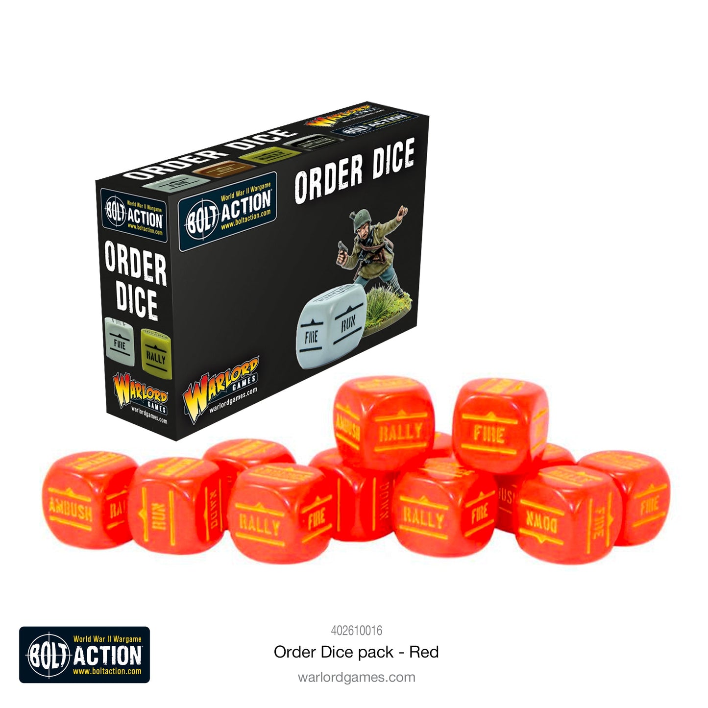 Bolt Action: Order Dice - Brazos Valley Hobby & Games