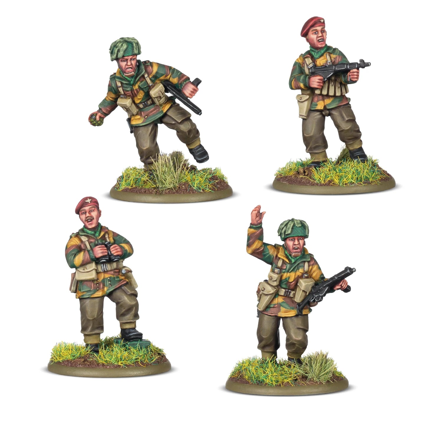 Bolt Action: British Airborne Platoon Commanders - Brazos Valley Hobby & Games