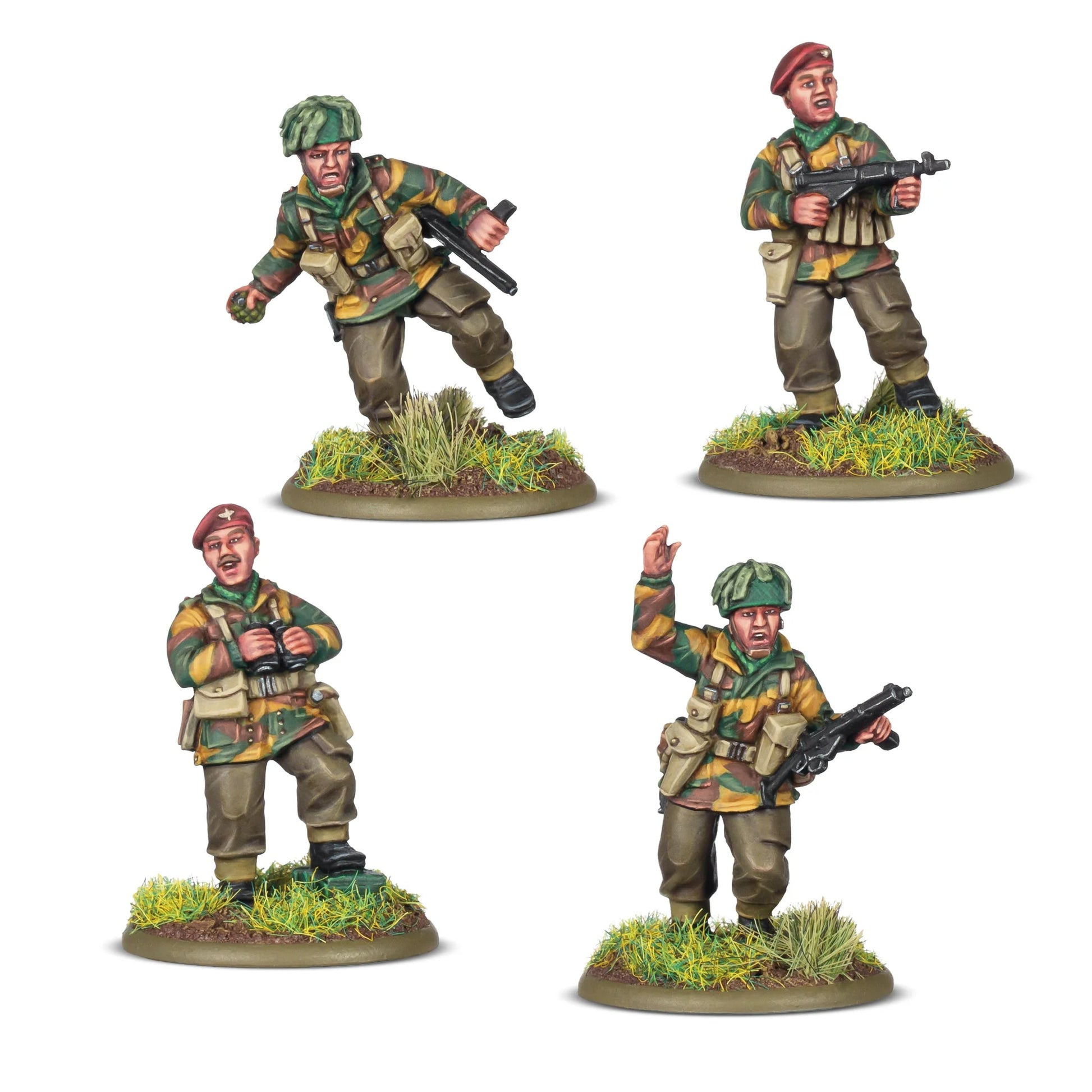 Bolt Action: British Airborne Platoon Commanders - Brazos Valley Hobby & Games