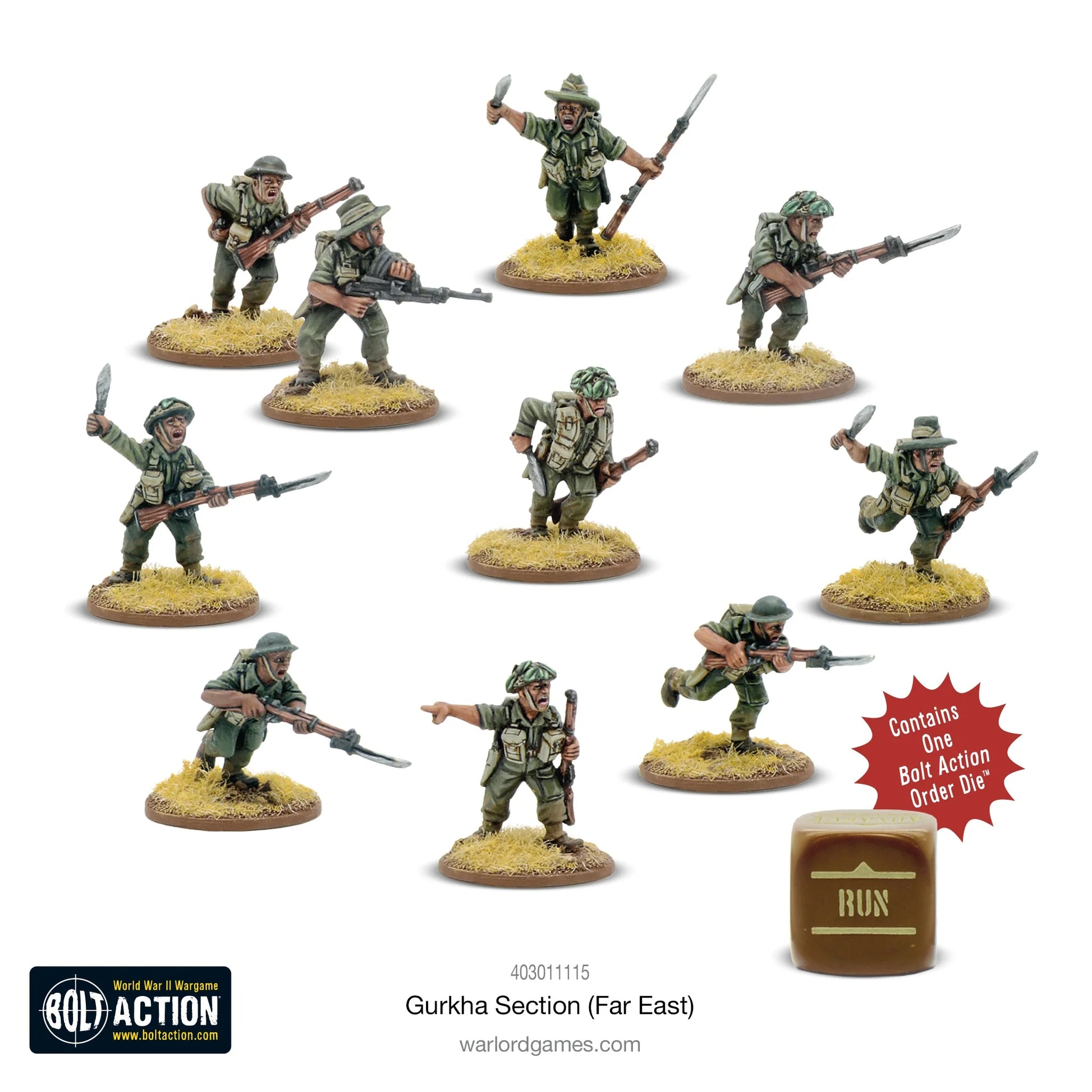 Bolt Action: Britain - Gurkha Section - Brazos Valley Hobby & Games