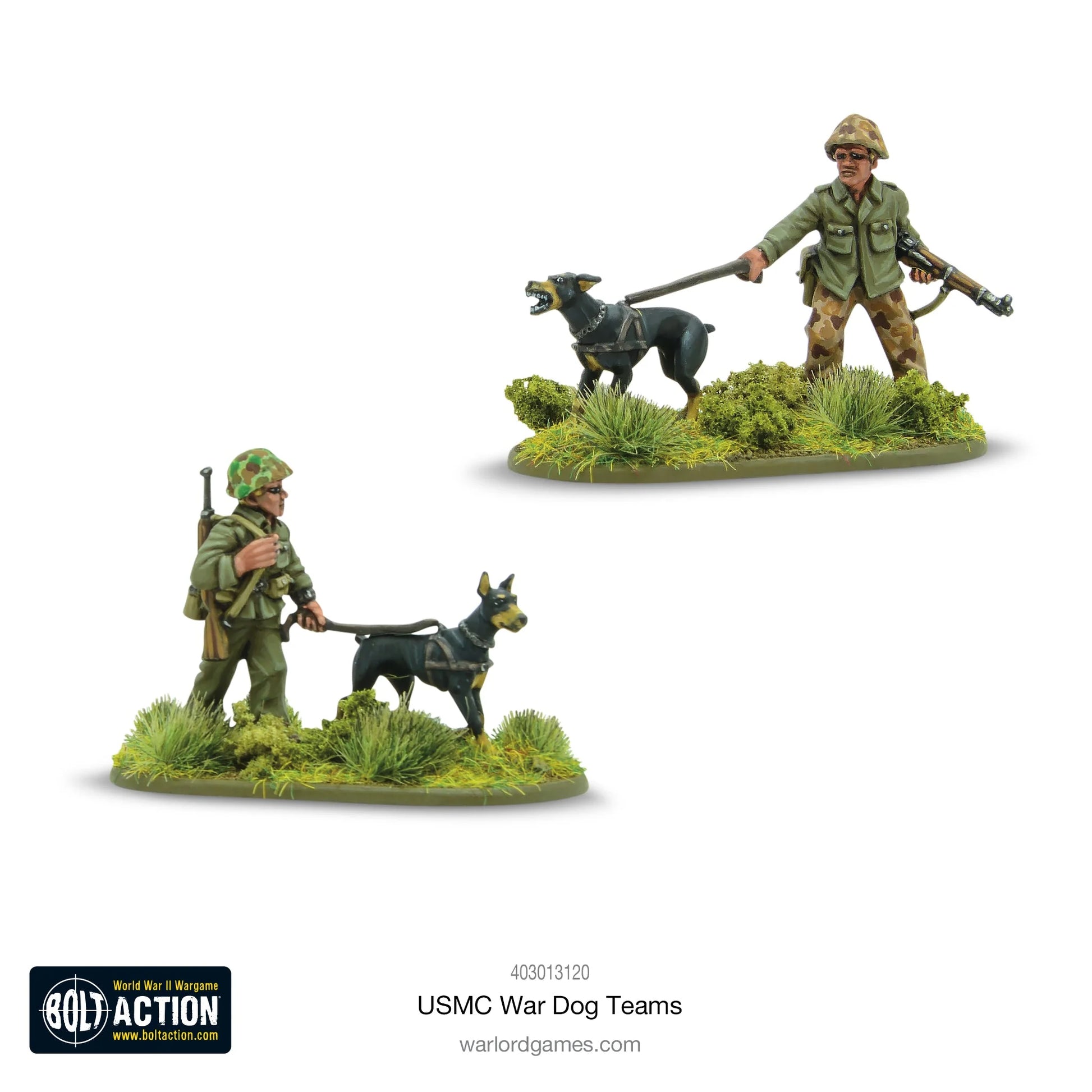 Bolt Action: USMC War Dog Team - Brazos Valley Hobby & Games