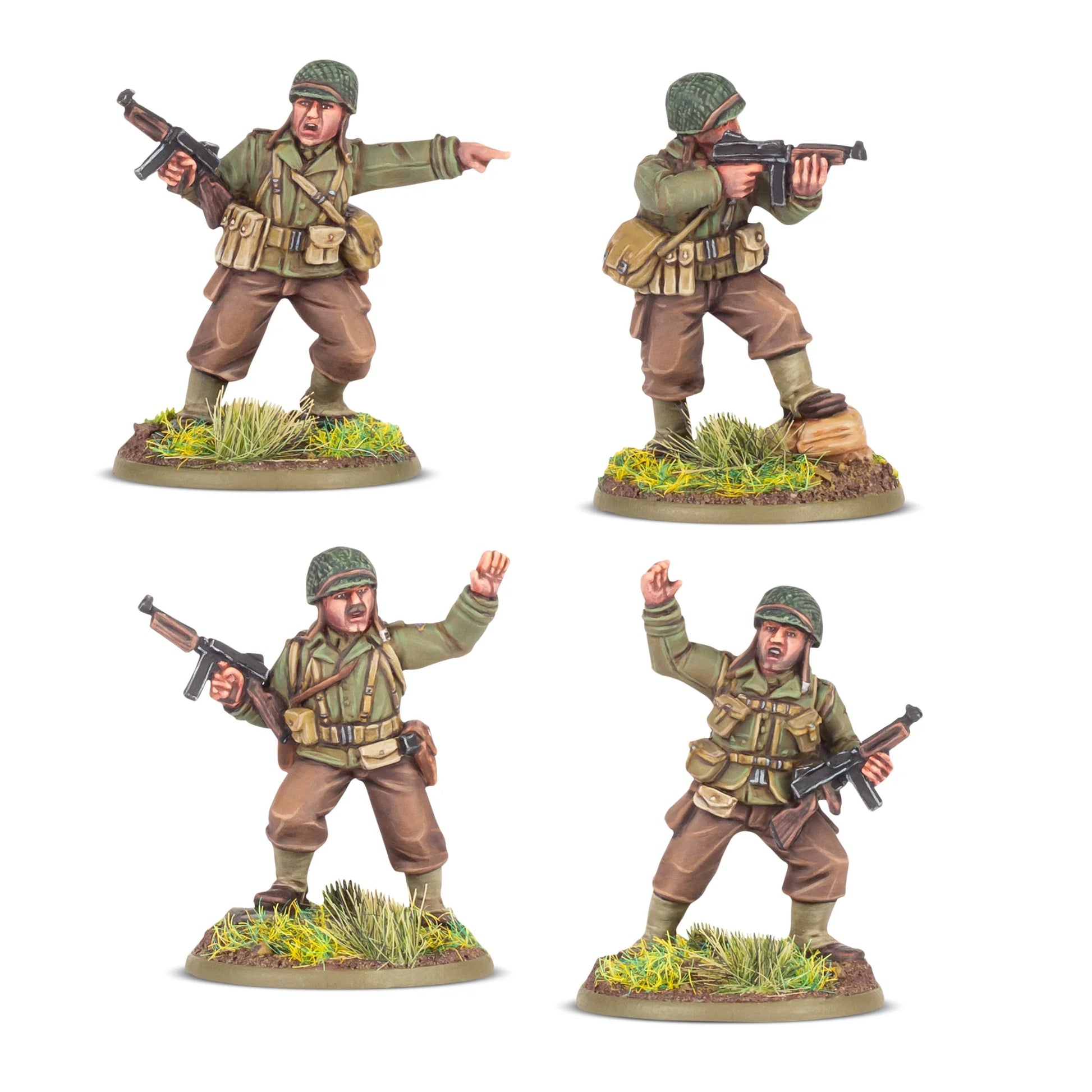 Bolt Action: US Rangers Platoon Commanders - Brazos Valley Hobby & Games
