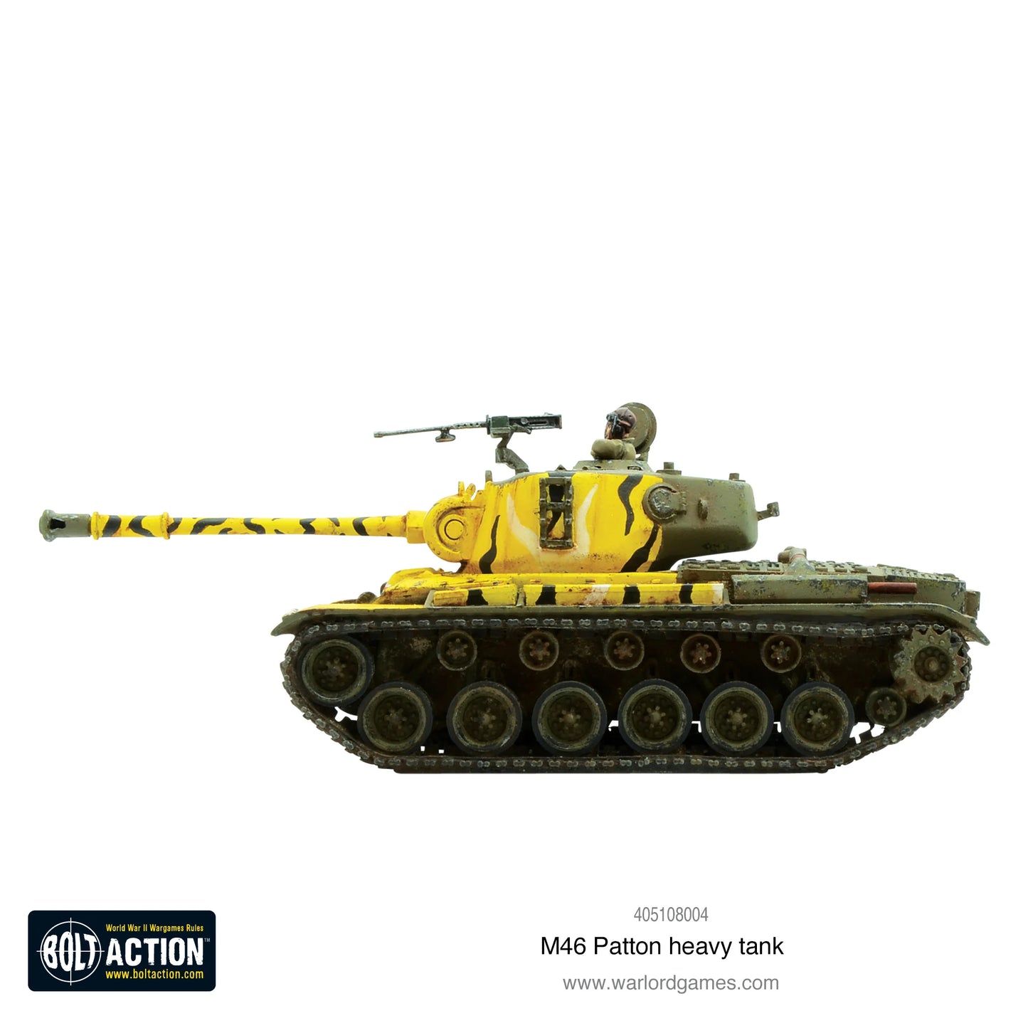 M46 Patton heavy tank korean mini figure. 