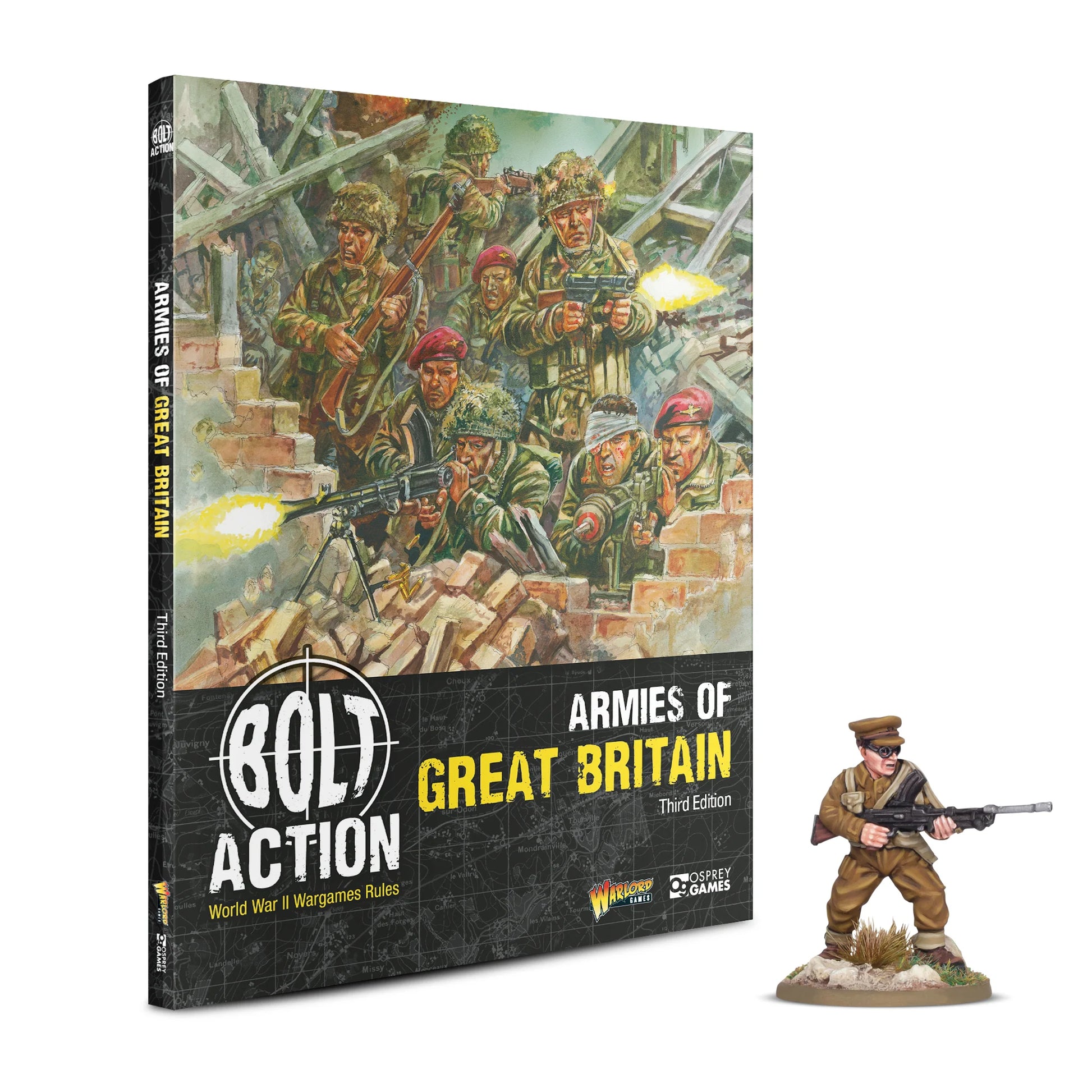Bolt Action: Armies of Great Britain Rulebook - Brazos Valley Hobby & Games