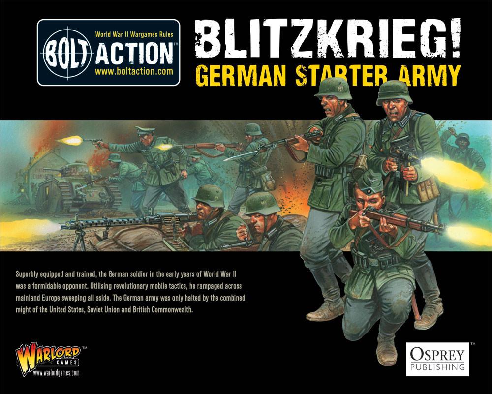 Bolt Action: Blitzkrieg! German Heer Starter Army - Brazos Valley Hobby & Games