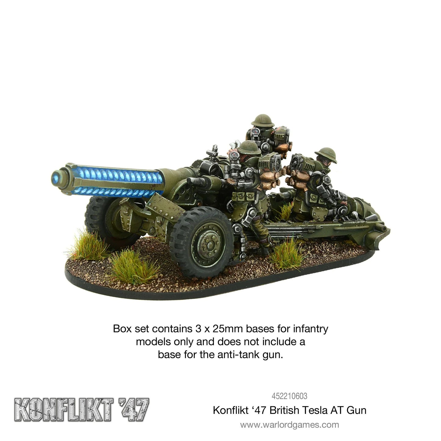 K47 - British Tesla AT gun - Brazos Valley Hobby & Games