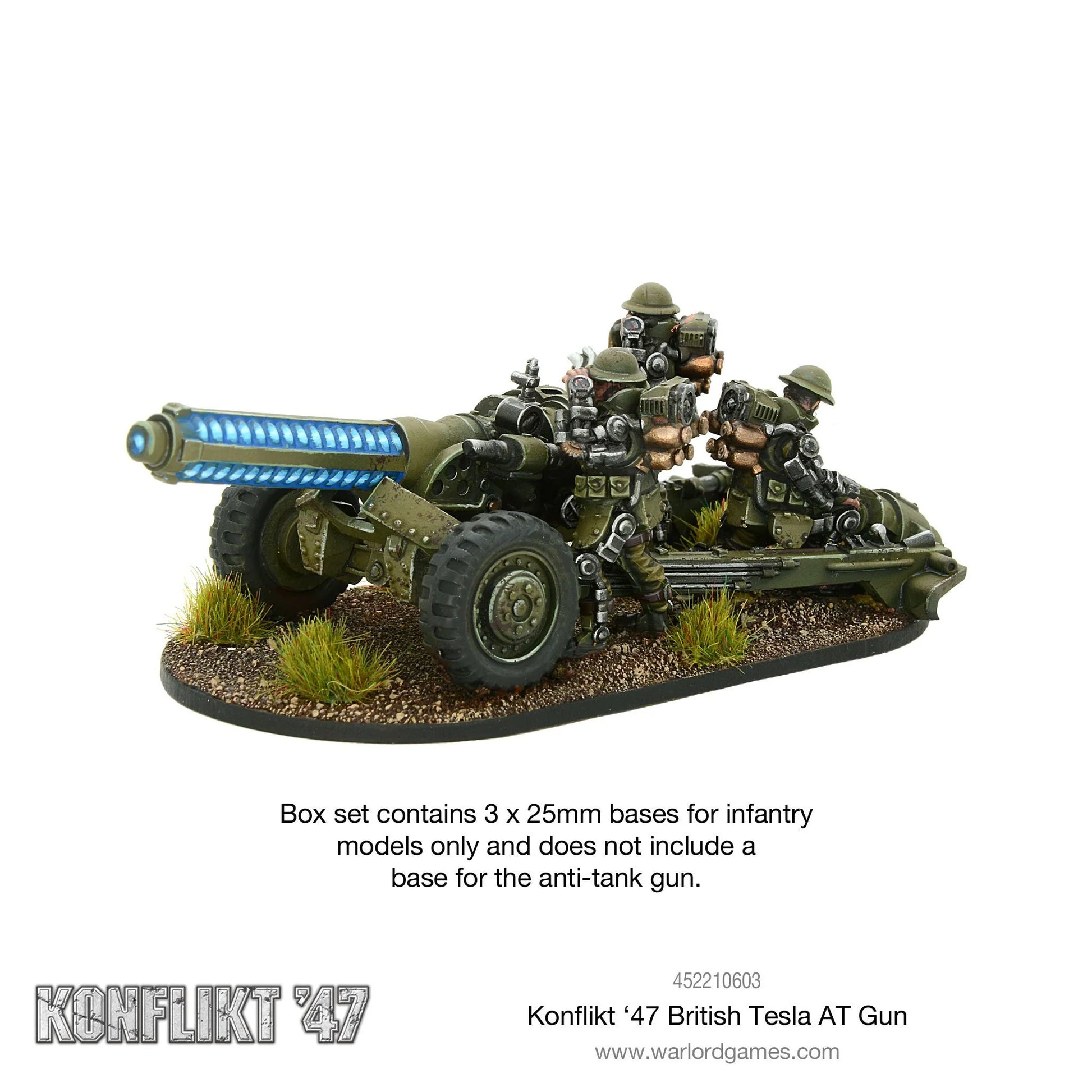 K47 - British Tesla AT gun - Brazos Valley Hobby & Games