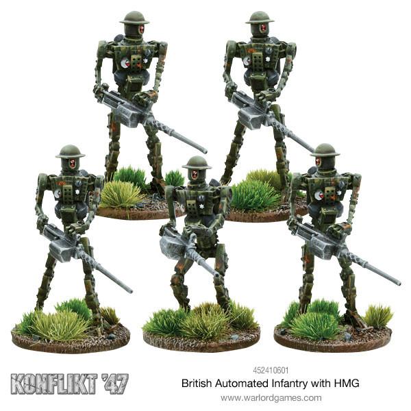 K47 - British Automated Infantry with HMG - Brazos Valley Hobby & Games