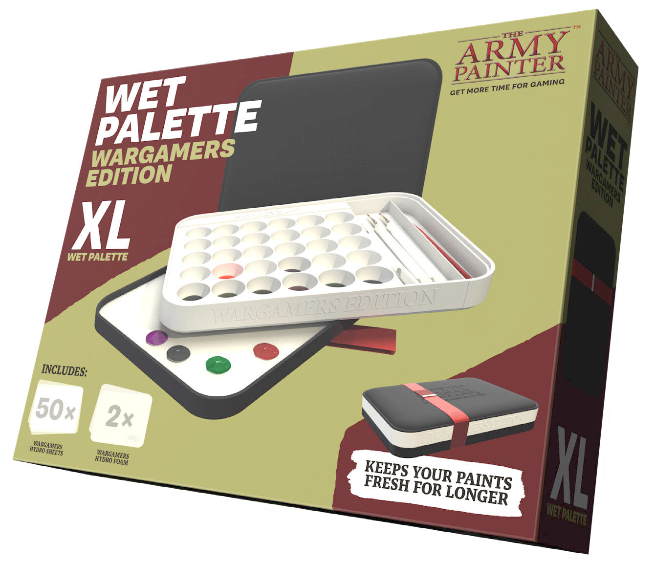 The Army Painter:  Wet Palette - Wargamers Edition - Brazos Valley Hobby & Games