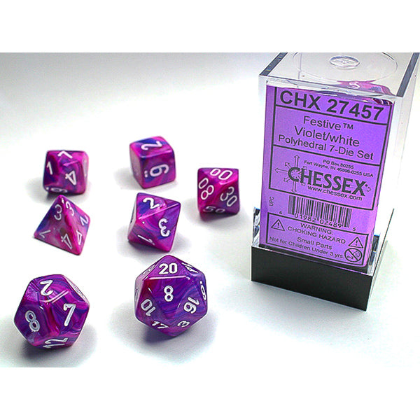 Chessex Festive Series 7-Die Sets