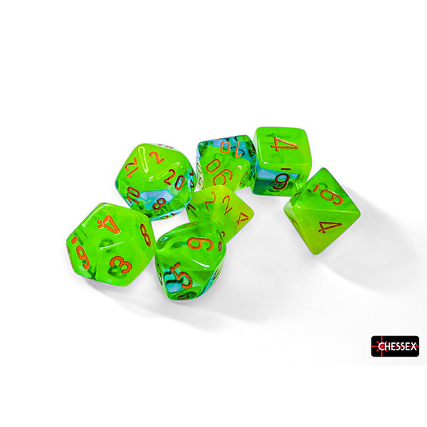 Chessex Gemini Series Polyhedral Dice Sets - Brazos Valley Hobby & Games
