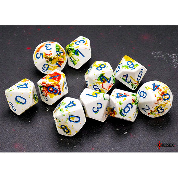 Chessex Brush Series D10 Dice Sets