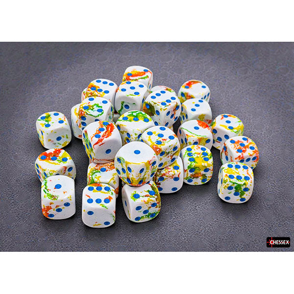 Chessex Brush Series D6 Dice Sets