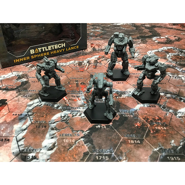 BattleTech: Inner Sphere Heavy Lance Miniatures Pack - Brazos Valley Hobby & Games