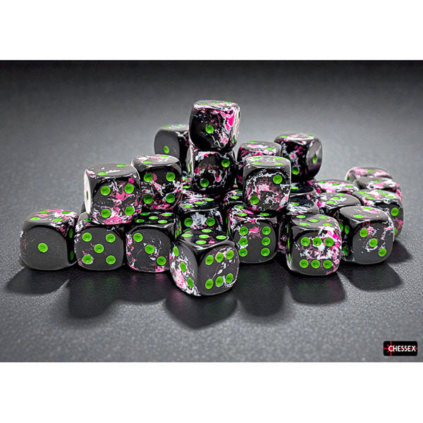 Chessex Brush Series D6 Dice Sets