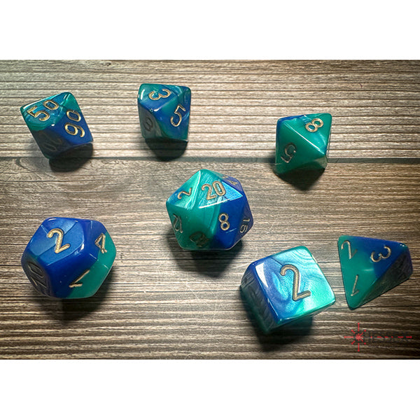 Chessex Gemini Series Polyhedral Dice Sets - Brazos Valley Hobby & Games