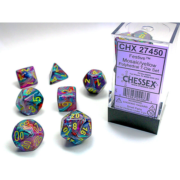 Chessex Festive Series 7-Die Sets