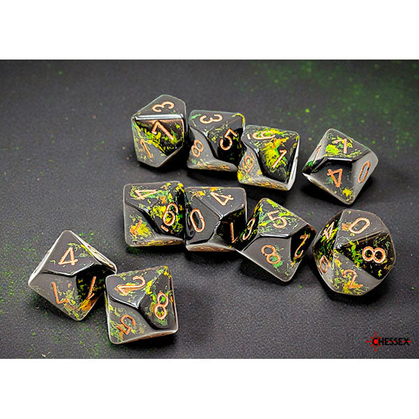 Chessex Brush Series D10 Dice Sets