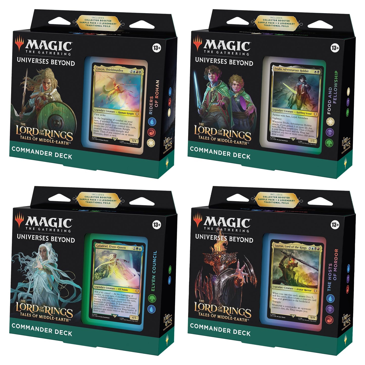 Magic: The Gathering - Lord of the Rings Commander Decks - Brazos Valley Hobby & Games