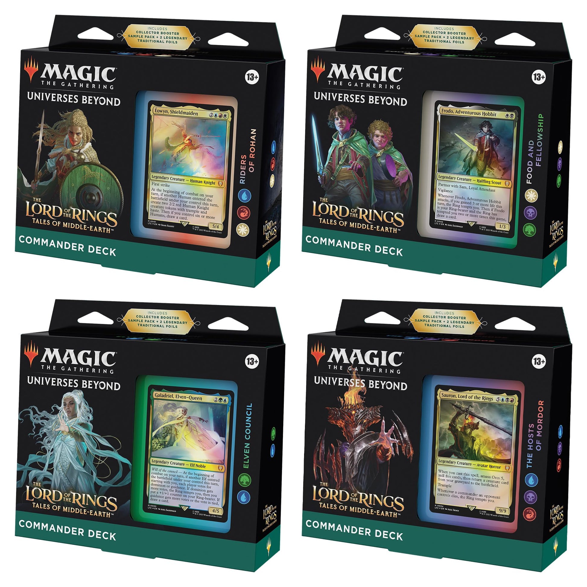 Magic: The Gathering - Lord of the Rings Commander Decks - Brazos Valley Hobby & Games