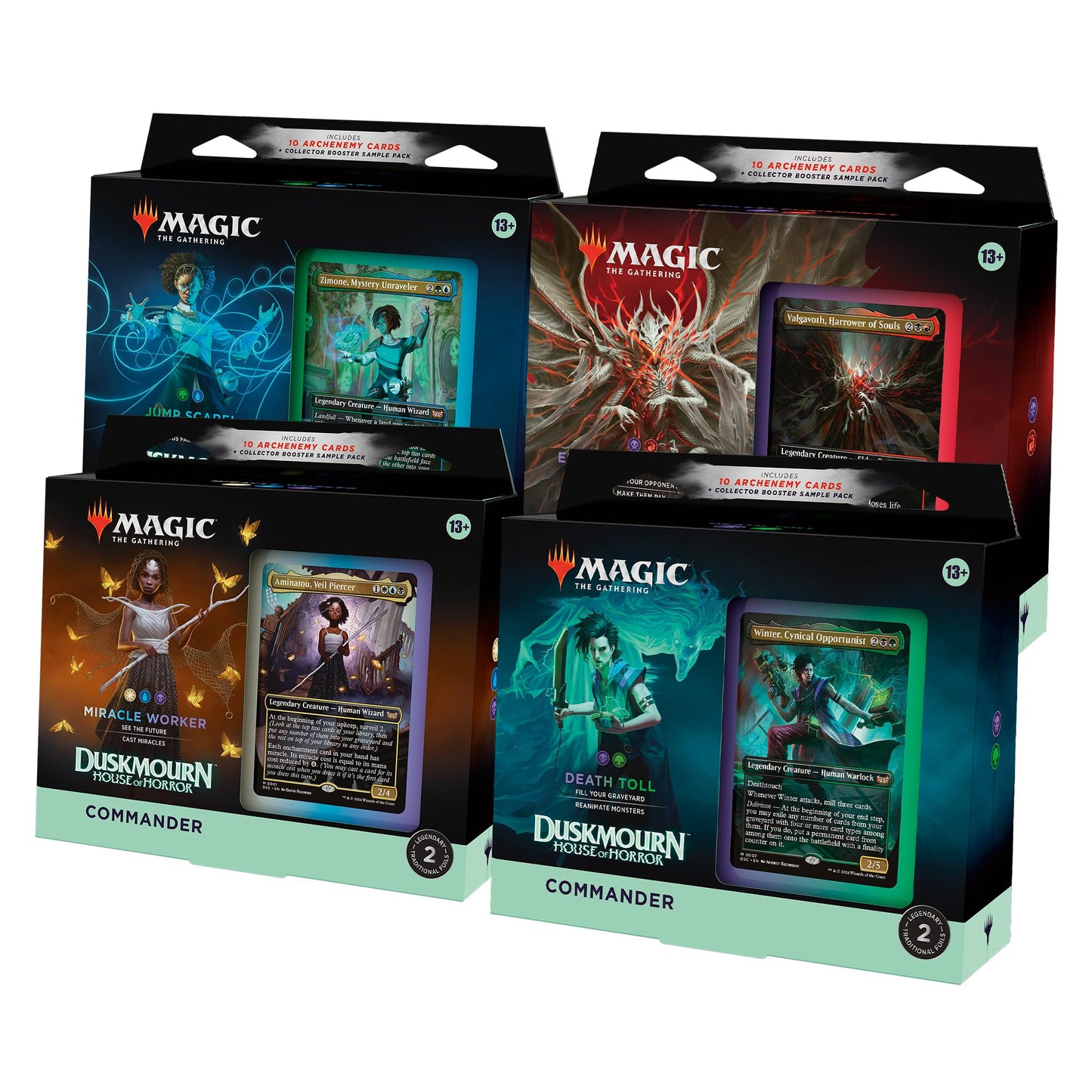 Duskmourn Commander Decks - Brazos Valley Hobby & Games