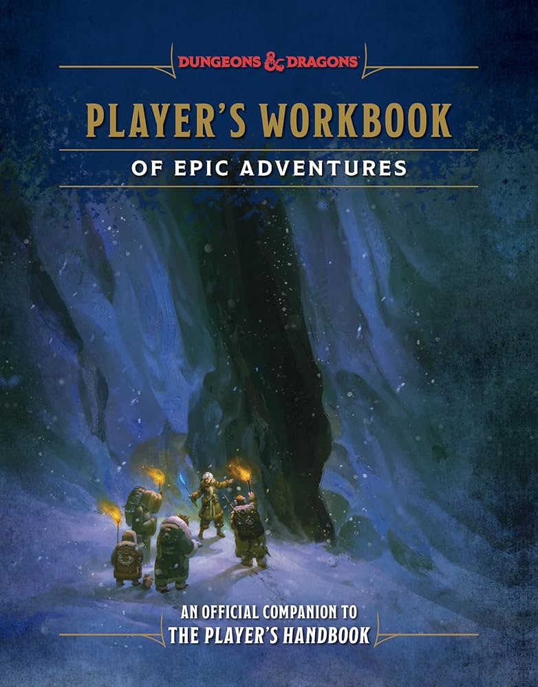 D&D 5.5e Workbooks - Brazos Valley Hobby & Games
