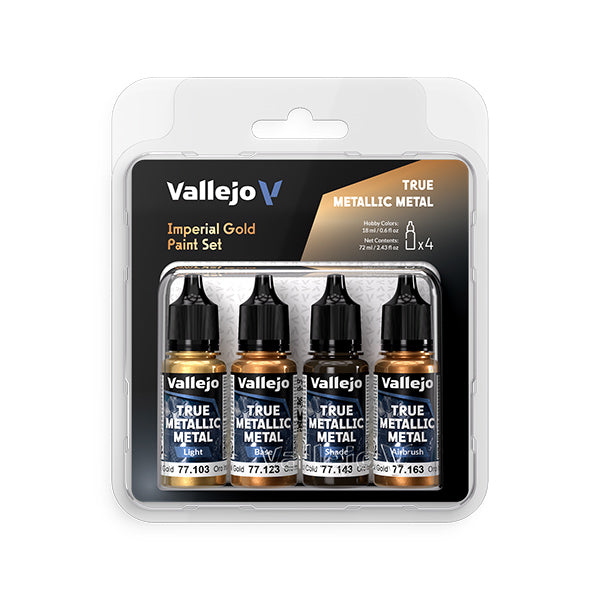 Vallejo: True Metallic Metal Set - Brazos Valley Hobby & Games