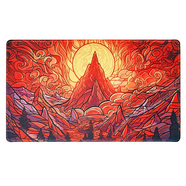 Arcane Fortress Playmat: Stained Glass (24" x 14") - Brazos Valley Hobby & Games