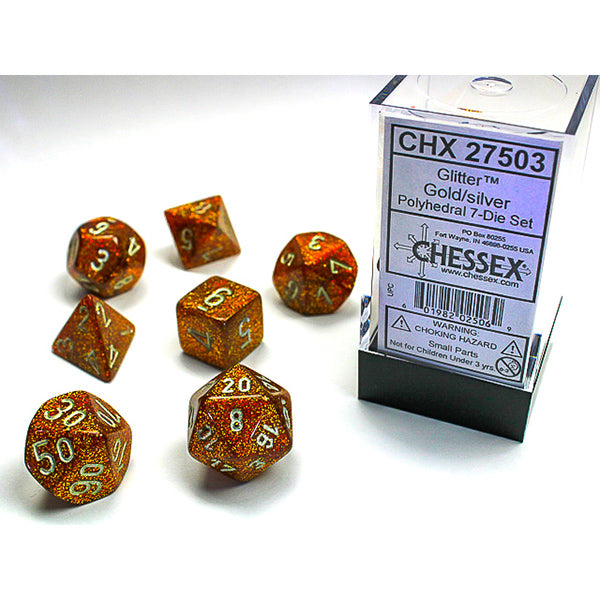 Chessex Glitter Series 7-Die Sets
