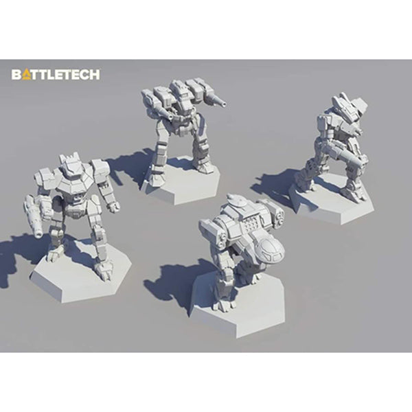 BattleTech: Inner Sphere Striker Lance Miniatures Pack - Brazos Valley Hobby & Games