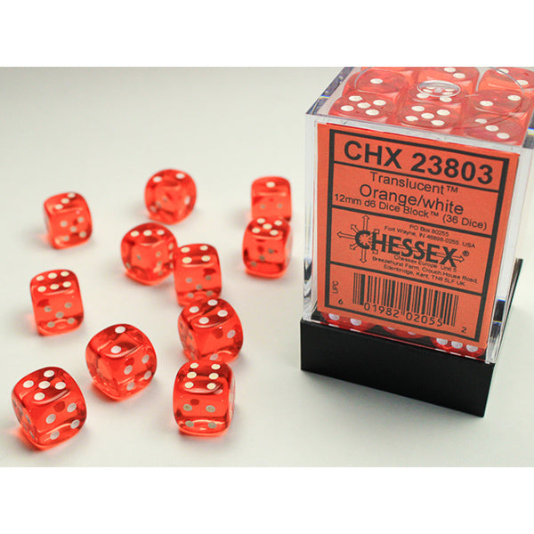 Chessex Translucent Series D6 Dice Sets - Brazos Valley Hobby & Games