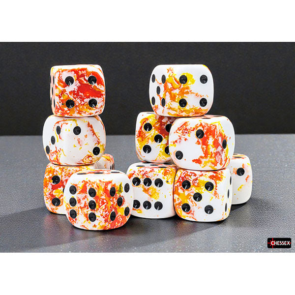 Chessex Brush Series D6 Dice Sets