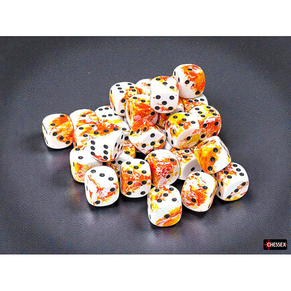 Chessex Brush Series D6 Dice Sets