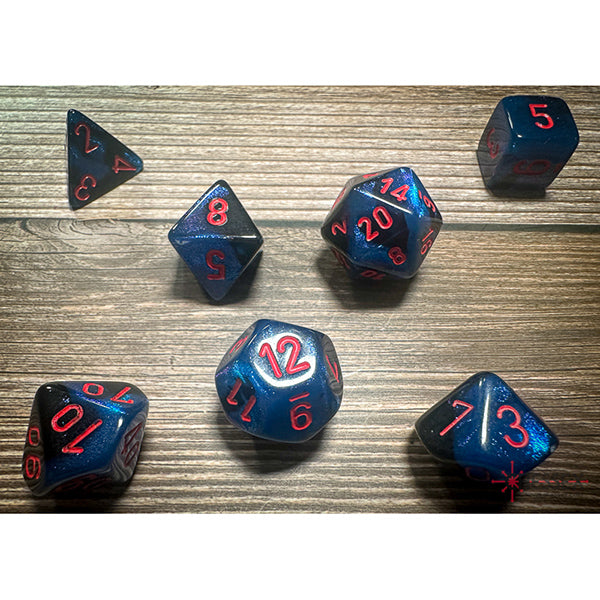 Chessex Gemini Series Polyhedral Dice Sets - Brazos Valley Hobby & Games