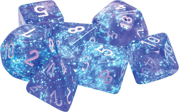 Chessex Borealis Series Polyhedral Dice Sets